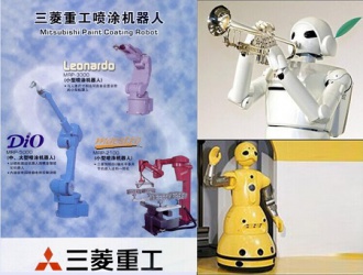 三菱噴涂機(jī)器人春節(jié)不打烊，海藍(lán)機(jī)電道一聲：新春快樂！