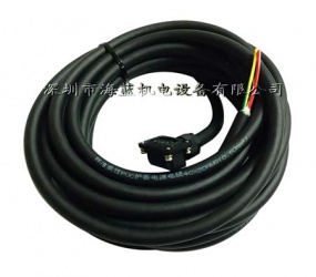 三菱電機(jī)電源線MR-PWS1CBL5M-A1-L，三菱MR-JE，MR-J4,MR-J3系列電機(jī)專用